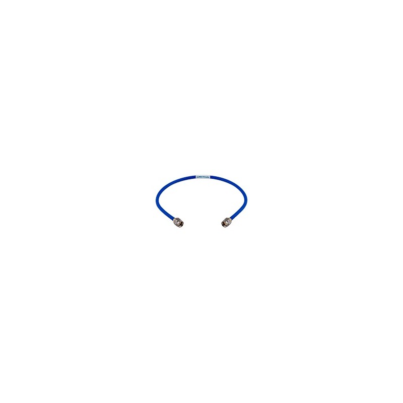 CABLE SMA M-M 0,50Mts 18GHz 50 Ohm AZUL