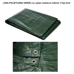 LONA POLIETILENO VERDE con...