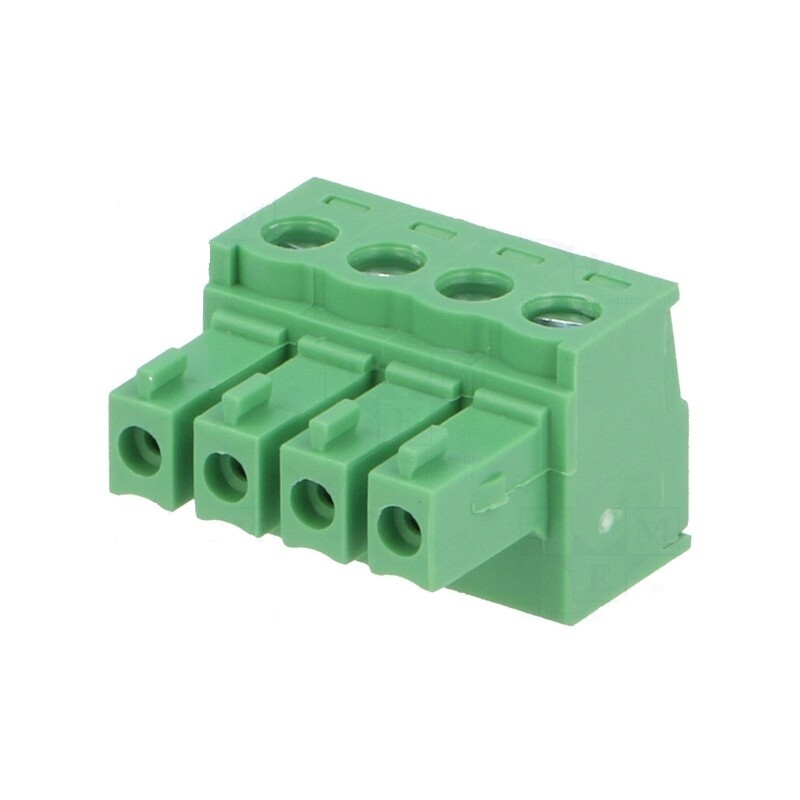 CONECTOR BORNA EUROBLOCK 4 PIN H 3,5mm