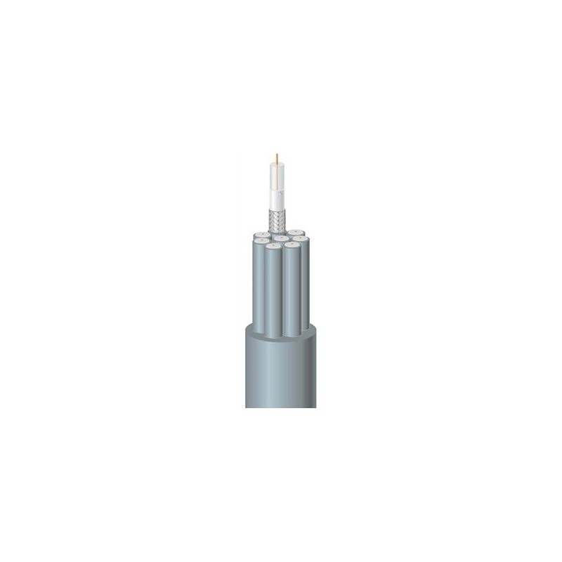 CABLE COAXIAL 16xFLEX2 75 Ohmios BEIGE