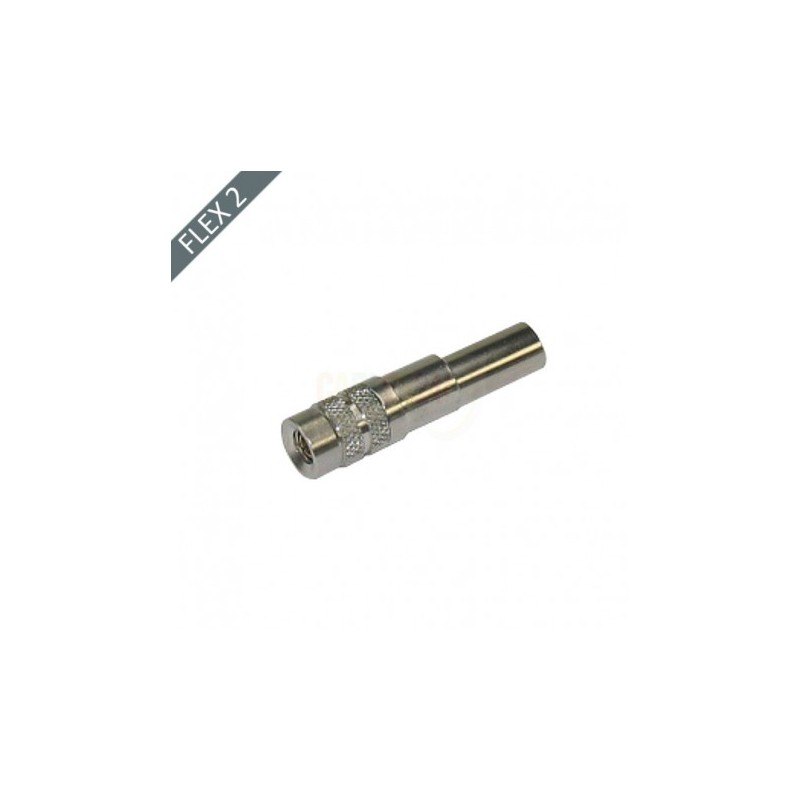 CONECTOR 1.0/2.3 MACHO FLEX2 RECTO CRIMP