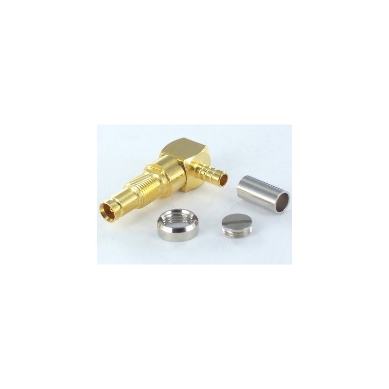 CONECTOR 1.0/2.3 HEMBRA FLEX5 CODO