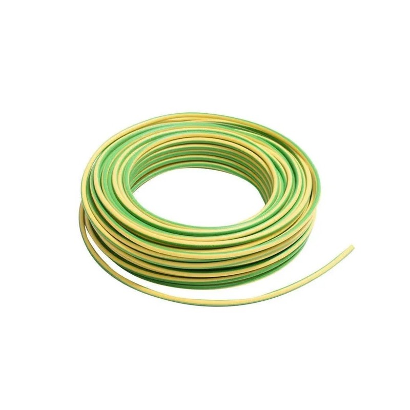 CABLE 1x4mm2 AMARILLO-VERDE H07V-K