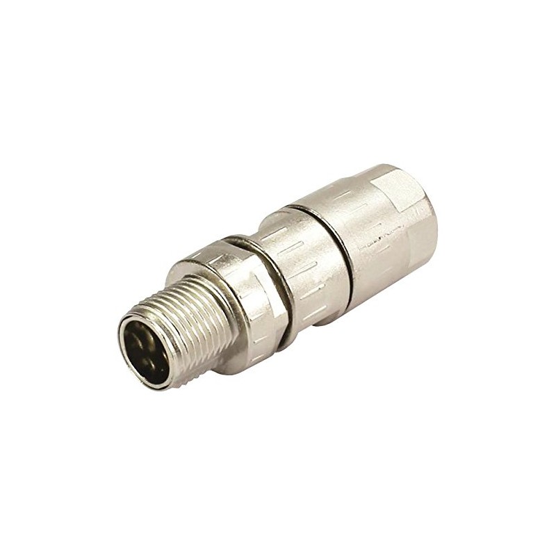 CONECTOR M12 ETHERNET MACHO 8P HARTING
