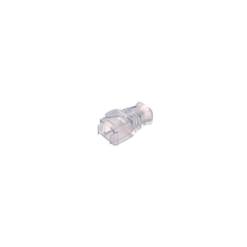 CAPUCHON PARA RJ45 CAT6 AMP TRANSPARENTE