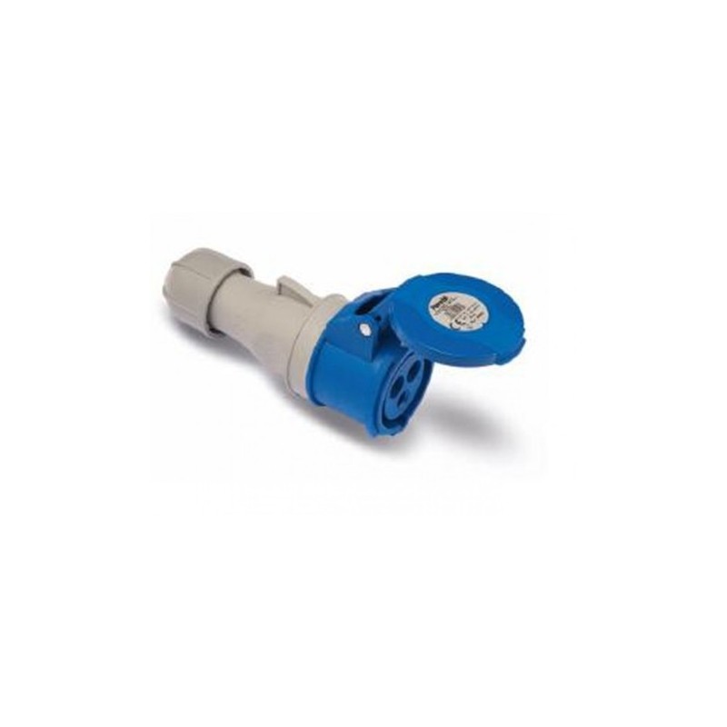 CETAC 2P+T 32A HEMBRA AEREO IP44 FAMATEL