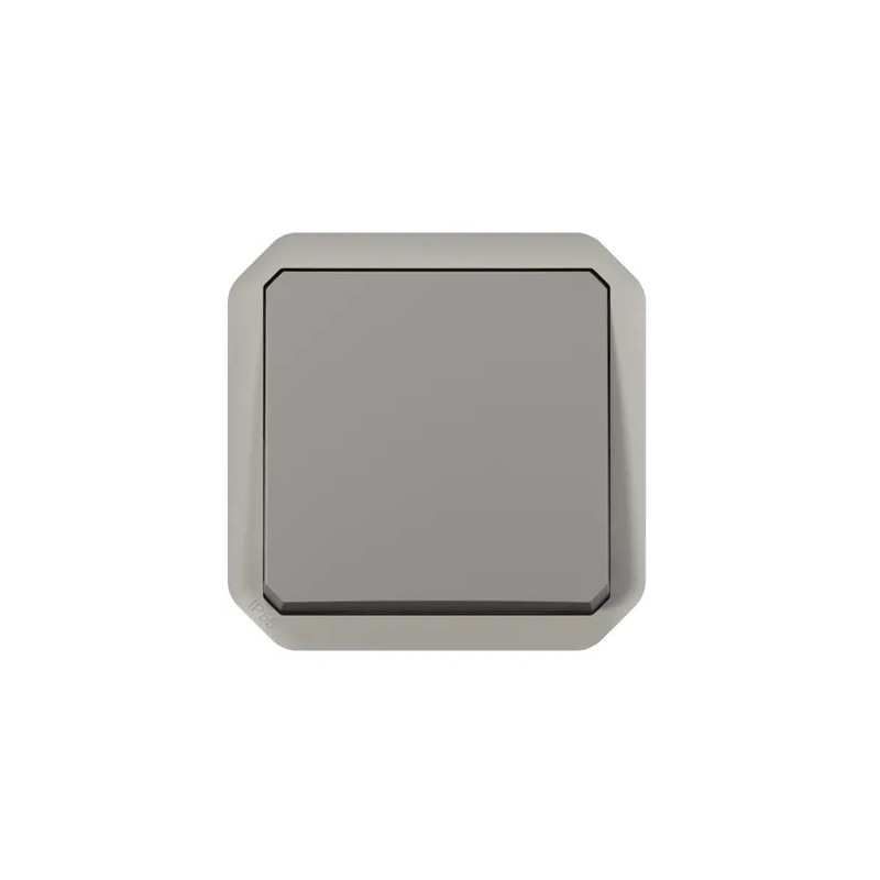 CONMUTADOR NEW PLEXO COMPONIBLE GRIS
