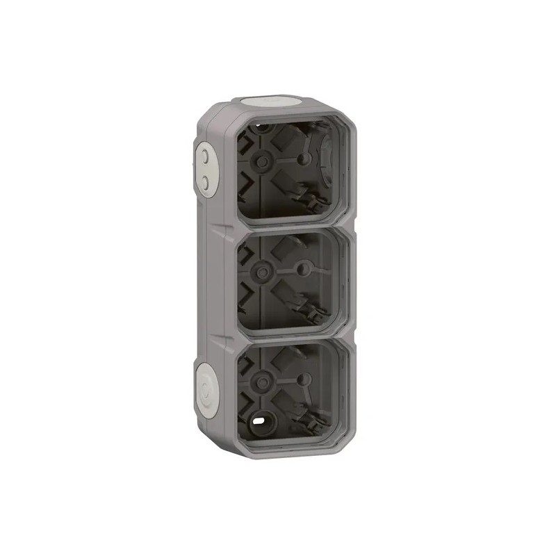 CAJA TRIPLE SUPERFICIE NEW PLEXO LEGRAND