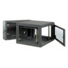 RACK MURAL 19" 12U 2 CUERPOS FONDO 600