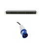 REGLETA 19" 6xC19 SIN INTERRU CETAC 16A