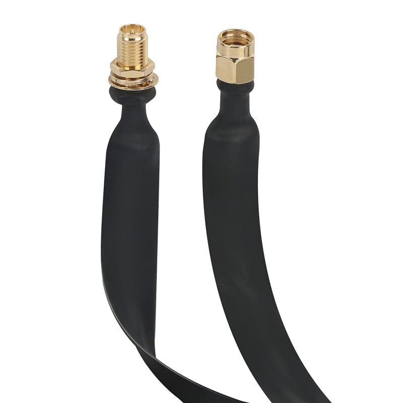 CABLE PLANO ANTENA RP-SMA M-RP-SMA H 0,4