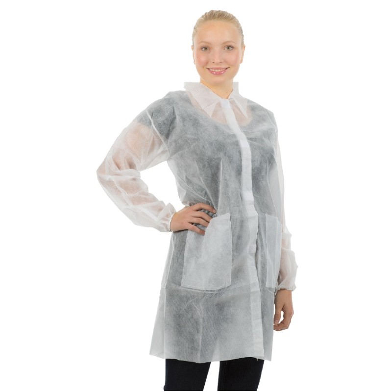 BATA ANTIESTATICA DESECHABLE TALLA M UN