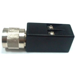 BALUN TWINAXIAL MACHO A RJ11 HEMBRA