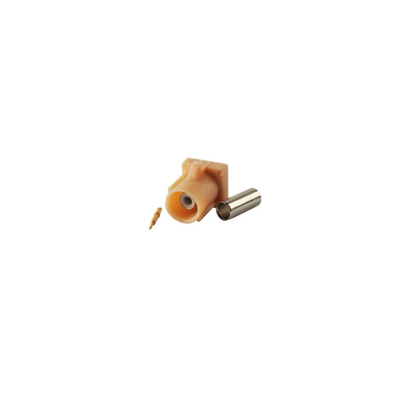 CONECTOR FAKRA TIPO I SMB MACHO BEIGE
