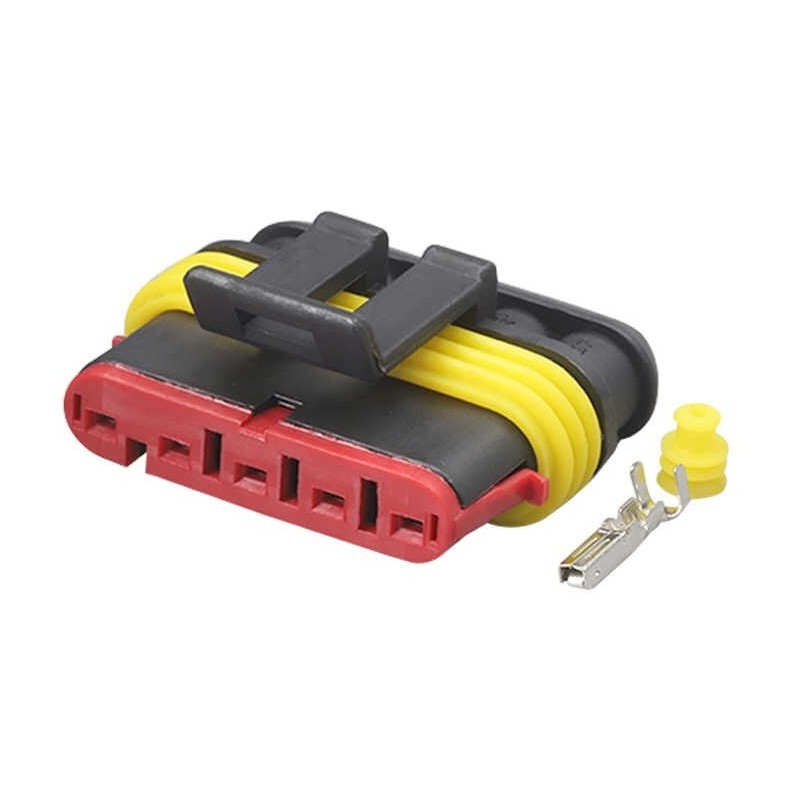 CONECTOR AUTOMOCION HEMBRA 5 PINES