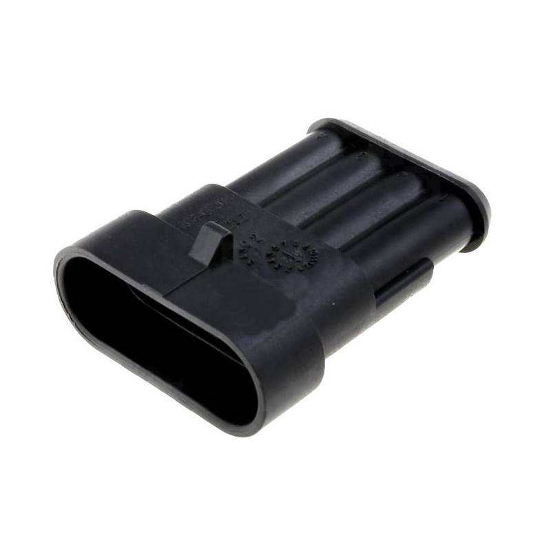 CONECTOR AUTOMOCION MACHO 4 PINES