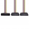 CABLE ALIMENTACION DOBLE SATA 20cm