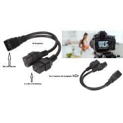 CABLE ALIMENTACION 2xC19...
