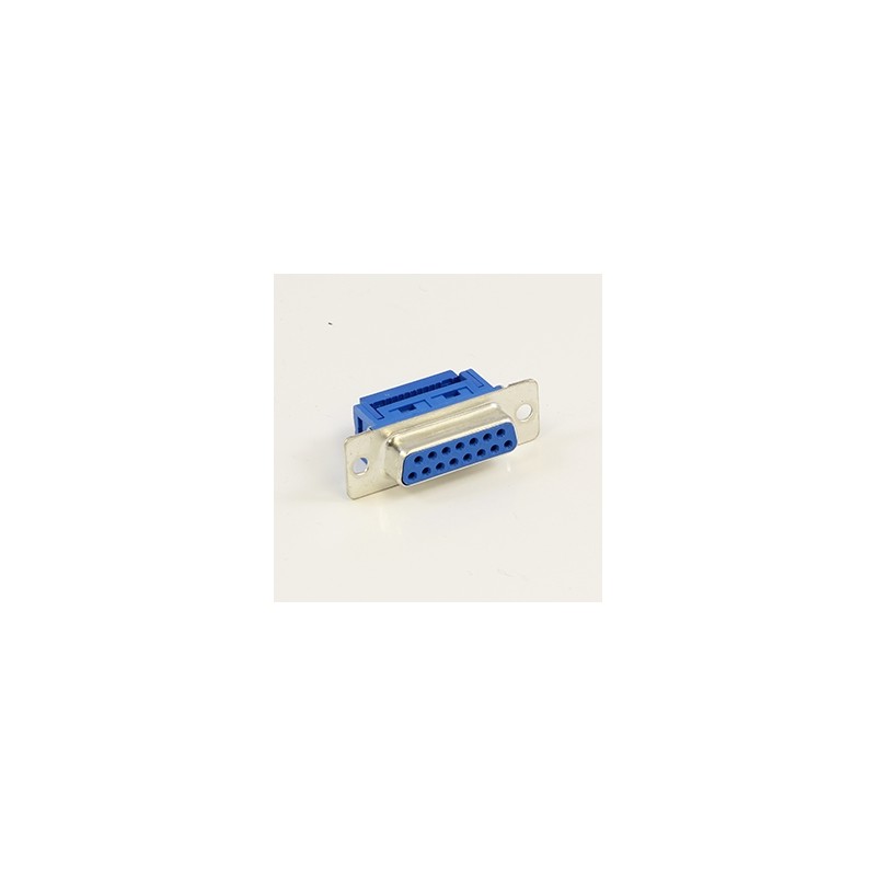 CONECTOR SUB-D 15  HEMBRA CABLE PLANO NG