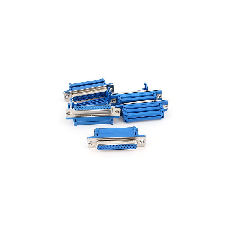 CONECTOR SUB-D 25 HEMBRA CABLE PLANO AZ