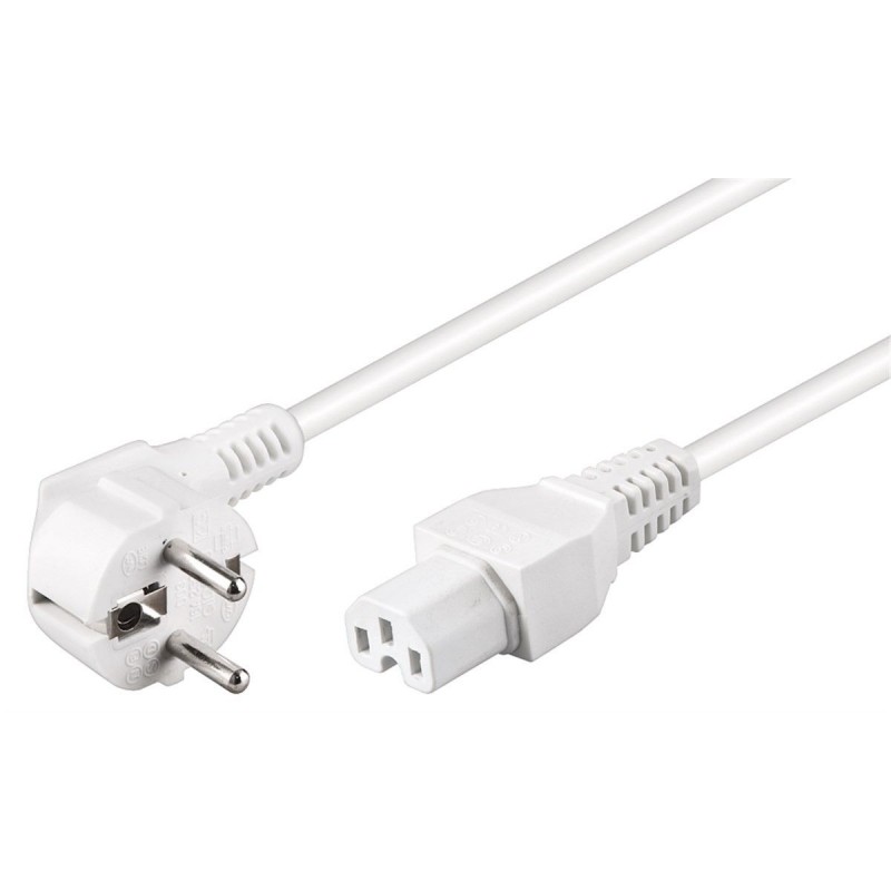 CABLE ALIMENTACION SCHUKO M-C15 H 2M BLA