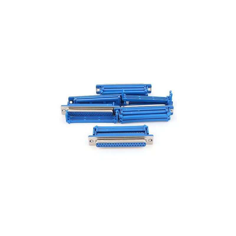CONECTOR SUB-D 37 HEMBRA CABLE PLANO AZ