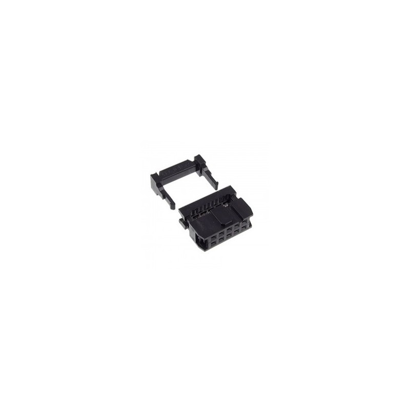 CONECTOR SOCKET 10 VIAS CABLE PLANO