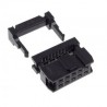CONECTOR SOCKET 10 VIAS CABLE PLANO