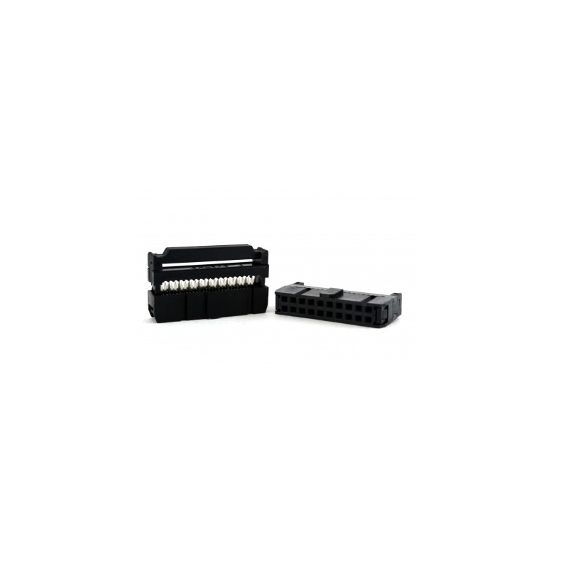 CONECTOR SOCKET 20 VIAS CABLE PLANO