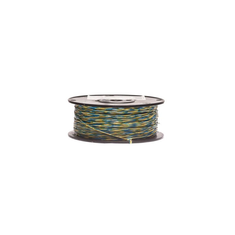 CABLE PARAFINADO 2x0,4 AMARILLO-AZUL