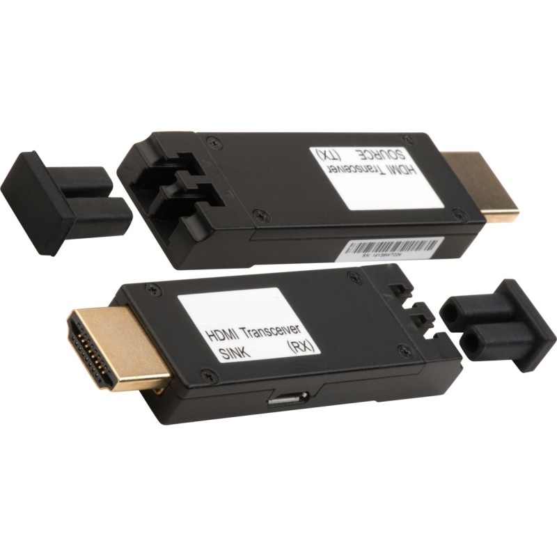 EXTENSOR HDMI 4K 2 FIBRA 2xLC MM 300m