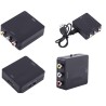 ADAPTADOR HDMI HEMBRA 3xRCA HEMBRA