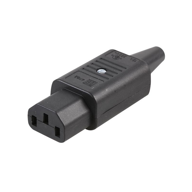 CONECTOR ALIMENTACION C13HEMBRASCHUTER10