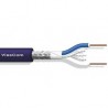 CABLE DMX 2x0,35mm2 APANTALLADO GOMA AZU