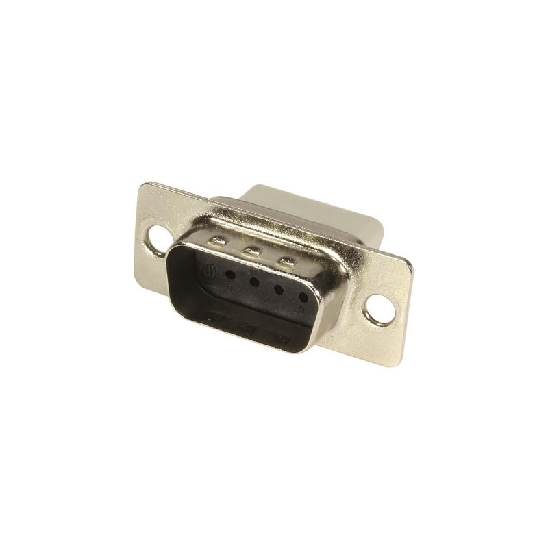 CONECTOR SUB-D 9 MACHO CRIMPAR