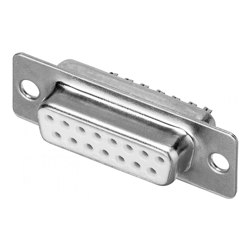 CONECTOR SUB-D 15 HEMBRA (2 FILAS)SOLDAR