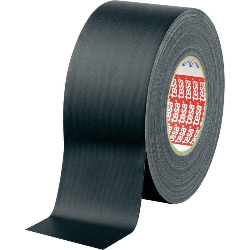 CINTA CAMARA TELA 50mmX50m NEGRO MATE