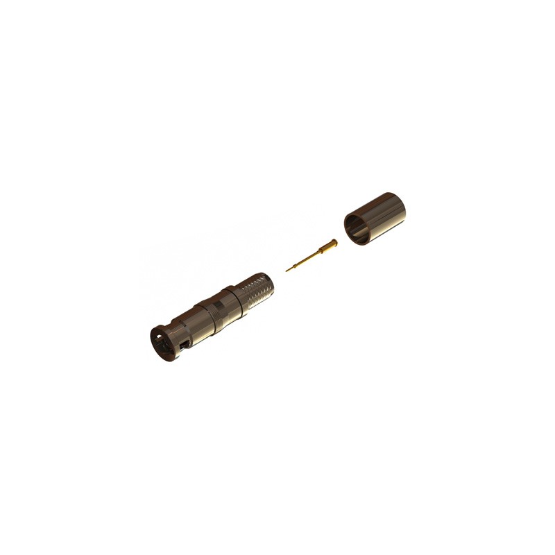 CONECTOR MICRO BNC MACHO 1.0/4.8 12G
