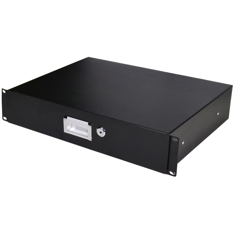 CAJON EXTRAIBLE 2U RACK 19" FONDO 355mm