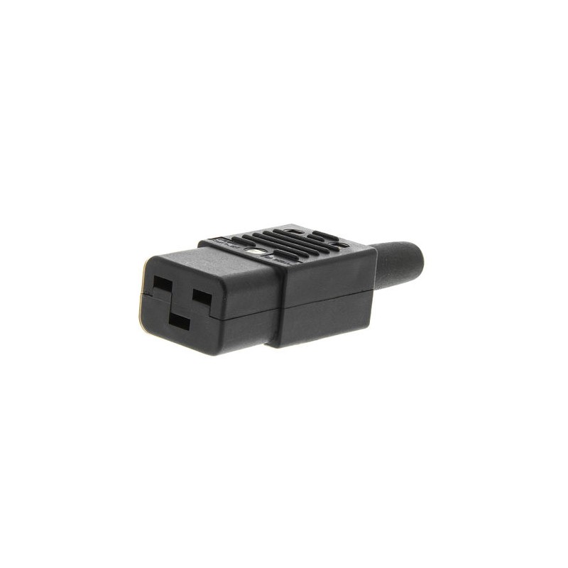 CONECTOR ALIMENTACION C19 HEMBRA