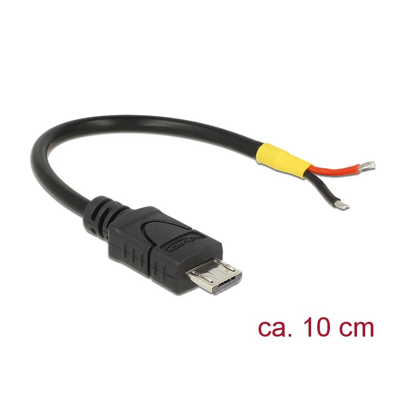 CABLE MICRO USB B 2.0 M-LIBRE EN 10cm