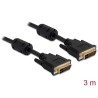 CABLE DVI-I (24+5) M-M DUAL LINK 3M ORO