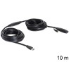 CABLE USB A 3.0 M-H AMPLIFICADO 10M V3.0