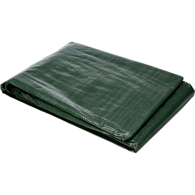LONA POLIETILENO VERDE con ojales 4x6mts