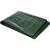 LONA POLIETILENO VERDE con ojales 4x6mts