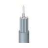 CABLE COAXIAL 8xFLEX3 75 Ohmios BEIGE