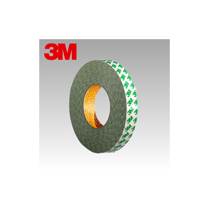 CINTA 3M DOBLE CARA 12mmX50mts PVC