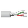 CABLE DMX 4x0,34mm2 APANTALLADO GOMA GRI