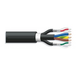 CABLE MICRO 2x2x0,24mm+3x1,5 C/M GOMA NE