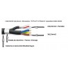 CABLE MICRO 2x0,24mm+3x2,5 C/M GOMA NEGR